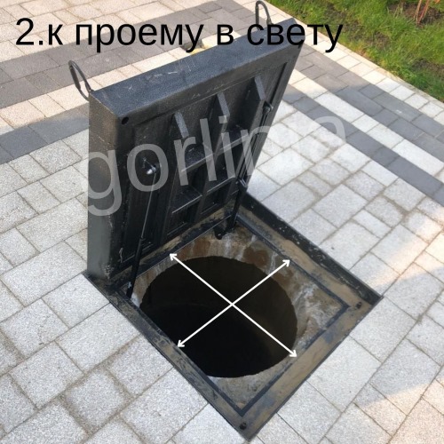 Привязка к чистовому размеру колодца