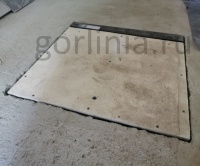 Люк напольный Стелс-КУ 1000*1000 короб утепленная серия