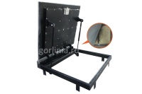 Люк напольный Стелс-КУ 670*600п короб утепленная серия